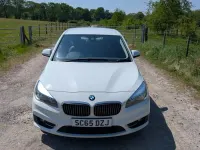 Used BMW 216 Luxury Line 116 HP (85 kW) 2015 White Hatchback