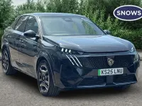 Used Peugeot e-3008 GT 156 kW (213 HP) 2025 Black SUV