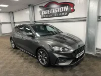 Used Ford Focus ST-Line 125 HP (91 kW) 2018 Grey Hatchback