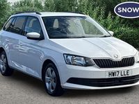 Used Skoda Fabia SE 90 HP (66 kW) 2016 White Estate