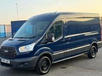 Used Ford Transit 125 HP (91 kW) 2015 Blue Van