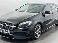 Used Mercedes A200 AMG Line Premium Plus 136 HP (100 kW) 2018 Black Hatchback