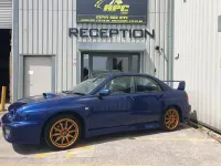 Used Subaru Impreza 2001 Blue Sedan