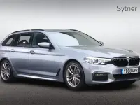 Used BMW 520 M Sport 187 HP (137 kW) 2018 Blue Estate