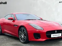 Used Jaguar F-Type R-Dynamic 300 HP (220 kW) 2018 Solid  phoenix red Coupe