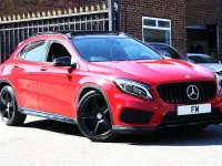 Used Mercedes GLA250 AMG line 208 HP (152 kW) 2014 Red SUV
