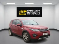 Used Land Rover Discovery Sport HSE Luxury 180 HP (132 kW) 2017 Red SUV
