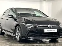 Used VW Golf VIII R-line 128 HP (94 kW) 2021 Black Hatchback
