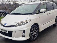 Used Toyota Estima Hybrid 2014 White Estate