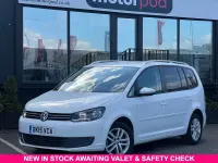 Begagnad VW Touran SE 2015 Vit Minibuss