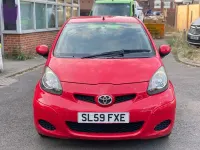 Used Toyota Aygo 2009 Red Hatchback