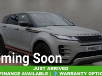 Used Land Rover Range Rover evoque First Edition 249 HP (183 kW) 2019 Silver SUV