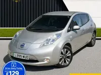 Used Nissan Leaf Tekna 30 kW (41 HP) 2017 Silver Hatchback