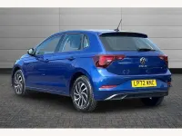 Used VW Polo Life 95 HP (69 kW) 2023 Blue Hatchback