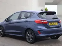 Used Ford Fiesta ST-Line 125 HP (91 kW) 2021 Blue Hatchback