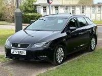 Used Seat Leon Sport 150 HP (110 kW) 2014 Black Estate
