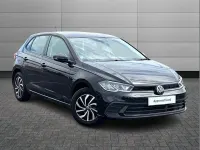 Used VW Polo Life 95 HP (69 kW) 2024 Black Hatchback