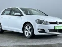 Used VW Golf VII Match 110 HP (80 kW) 2015 White Hatchback