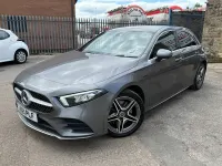 Used Mercedes A250 AMG line 214 HP (157 kW) 2021 Grey Hatchback