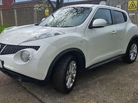 Used Nissan Juke Acenta 117 HP (86 kW) 2013 White SUV