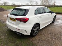 Used Mercedes A180 AMG line 2018 White Hatchback