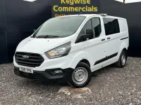 Used Ford Transit Custom 105 HP (77 kW) 2019 White Van