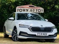 Used Skoda Octavia SE L 2021 White Hatchback