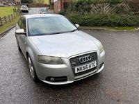 Used Audi A3 S-Line 200 HP (147 kW) 2006 Silver Hatchback