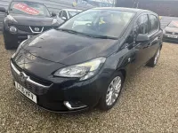Used Vauxhall Corsa 90 HP (66 kW) 2016 Black Hatchback