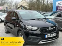 Second-hand Vauxhall Crossland X 83 CP (61 kW) 2019 Negru SUV