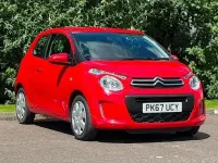 Used Citroën C1 Feel 68 HP (50 kW) 2017 Red Hatchback