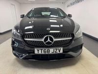 Used Mercedes CLA180 AMG line 122 HP (89 kW) 2018 Black Sedan