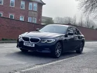 Begagnad BMW 320 Sport Line 190 HK (139 kW) 2019 Svart Sedan