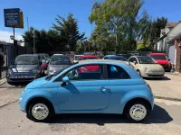 Used Fiat 500 Pop 69 HP (50 kW) 2013 Blue Cabriolet