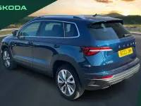 Used Skoda Karoq SE L 150 HP (110 kW) 2023 Blue SUV