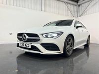 Used Mercedes CLA200 Shooting Brake AMG line 2022 White Estate