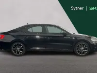 Used Skoda Superb SportlinePlus 160 HP (117 kW) 2023 Black magic pearl effect Hatchback