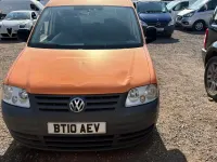 Used VW Caddy 104 HP (76 kW) 2010 White MPV