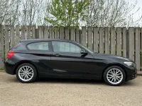 Used BMW 118 Sport Line 136 HP (100 kW) 2017 Black Hatchback