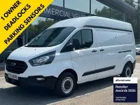 Used Ford Transit Custom 130 HP (95 kW) 2021 White Van
