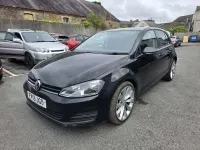 Used VW Golf VII S 105 HP (77 kW) 2013 Black Hatchback
