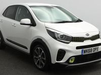Used Kia Picanto X-Line 83 HP (61 kW) 2018 White Hatchback