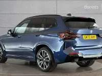 Used BMW X3 M Sport 187 HP (137 kW) 2022 Blue SUV