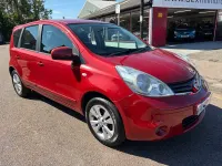 Used Nissan Note Acenta 88 HP (64 kW) 2010 Red Hatchback