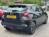 Used Nissan Micra Acenta 92 HP (67 kW) 2021 Black Hatchback
