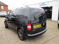 Used VW Caddy Black Edition 102 HP (75 kW) 2014 Black MPV