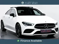 Used Mercedes CLA200 AMG Line Premium Plus 163 HP (119 kW) 2023 White Coupe