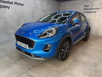 Used Ford Puma Titanium 2024 Blue Hatchback