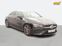 Used Mercedes CLA180 AMG Line Premium Plus 136 HP (100 kW) 2021 Black Coupe