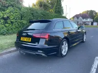Used Audi A6 S-Line 190 HP (139 kW) 2017 Black Estate